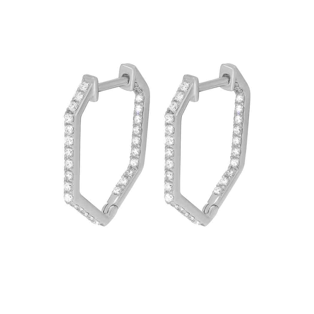 Oval Huggi Hoop Earring ER21634A